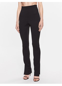 Pinko Spodnie materiałowe 100542 A0HM Czarny Regular Fit ze sklepu MODIVO w kategorii Spodnie damskie - zdjęcie 183947743