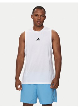 adidas Koszulka techniczna Designed for Training IS3795 Biały Regular Fit ze sklepu MODIVO w kategorii T-shirty męskie - zdjęcie 183947782