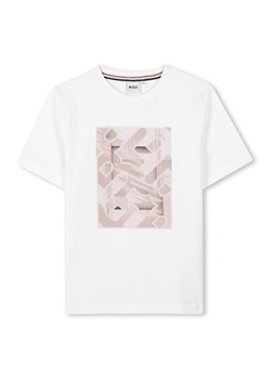 BOSS T-Shirt J52036 D Biały Regular Fit ze sklepu MODIVO w kategorii T-shirty chłopięce - zdjęcie 183947831