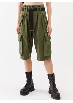 Pinko Szorty jeansowe Ronf 101978 A0D5 Khaki Regular Fit ze sklepu MODIVO w kategorii Szorty - zdjęcie 183947840
