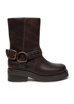 Clarks Botki Rebelle Up 26178898 Brązowy ze sklepu MODIVO w kategorii Botki - zdjęcie 183947841