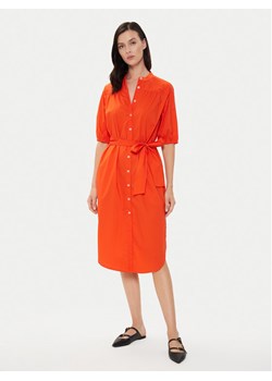 United Colors Of Benetton Sukienka koszulowa 44KXDV07L Czerwony Regular Fit ze sklepu MODIVO w kategorii Sukienki - zdjęcie 183947852