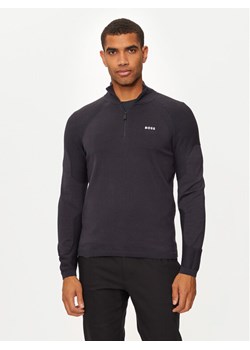 Boss Sweter Perform-X_QZ 50498525 Granatowy Regular Fit ze sklepu MODIVO w kategorii Swetry męskie - zdjęcie 183947853