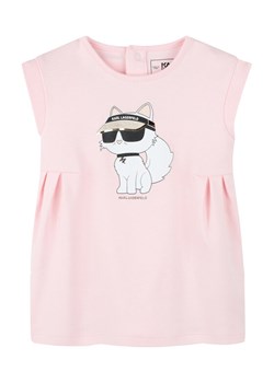 Karl Lagerfeld Kids Sukienka codzienna Z30510 S Różowy Regular Fit ze sklepu MODIVO w kategorii Sukienki dziewczęce - zdjęcie 183947873