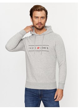 Jack&Jones Bluza 12235460 Szary Regular Fit ze sklepu MODIVO w kategorii Bluzy męskie - zdjęcie 183947891