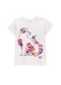 Coccodrillo T-Shirt WC5143219VGD Biały Regular Fit ze sklepu MODIVO w kategorii Bluzki dziewczęce - zdjęcie 183948014