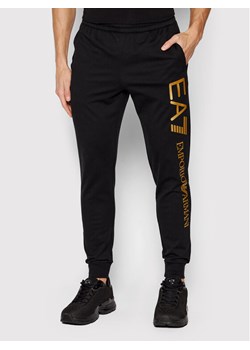 EA7 Emporio Armani Spodnie dresowe 8NPPC3 PJ05Z 1203 Czarny Slim Fit ze sklepu MODIVO w kategorii Spodnie męskie - zdjęcie 183948151