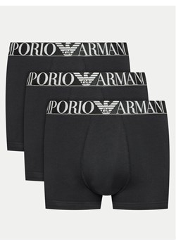 Emporio Armani Underwear Komplet 3 par bokserek 111357 4F726 73320 Czarny ze sklepu MODIVO w kategorii Majtki męskie - zdjęcie 183948194