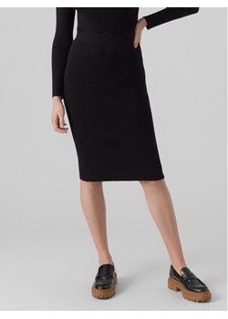 Vero Moda Spódnica ołówkowa 10290677 Czarny Slim Fit ze sklepu MODIVO w kategorii Spódnice - zdjęcie 183948203