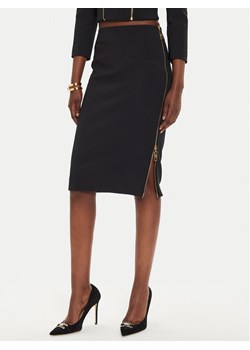 Elisabetta Franchi Spódnica ołówkowa GO-047-46E2 Czarny Slim Fit ze sklepu MODIVO w kategorii Spódnice - zdjęcie 183948234