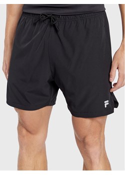 Fila Szorty sportowe Reno FAM0276 Czarny Regular Fit ze sklepu MODIVO w kategorii Spodenki męskie - zdjęcie 183948252