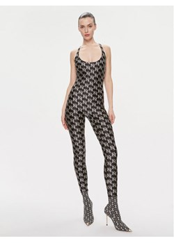 Elisabetta Franchi Kombinezon TU-011-41E2-V280 Czarny Slim Fit ze sklepu MODIVO w kategorii Kombinezony damskie - zdjęcie 183948303