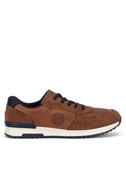 Rieker Sneakersy 16113-24 Brązowy ze sklepu MODIVO w kategorii Buty sportowe męskie - zdjęcie 183948312