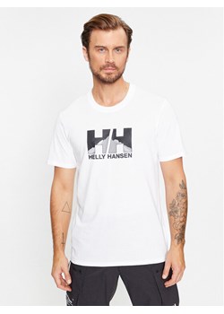 Helly Hansen T-Shirt Nord Graphic 62978 Biały Regular Fit ze sklepu MODIVO w kategorii T-shirty męskie - zdjęcie 183948333