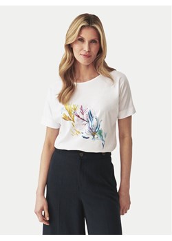 Tatuum T-Shirt Lali 1 T2409.114 Biały Regular Fit ze sklepu MODIVO w kategorii Bluzki damskie - zdjęcie 183948340