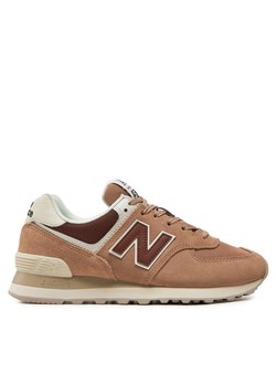 New Balance Sneakersy WL574DO2 Beżowy ze sklepu MODIVO w kategorii Buty sportowe damskie - zdjęcie 183948394