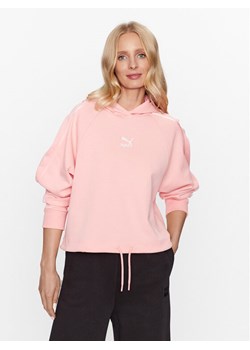 Puma Bluza T7 621468 Różowy Regular Fit ze sklepu MODIVO w kategorii Bluzy damskie - zdjęcie 183948431