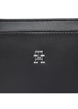 Tommy Hilfiger Torebka Th Essential Sc Tote AW0AW15720 Czarny ze sklepu MODIVO w kategorii Torby Shopper bag - zdjęcie 183948460