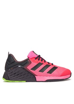 adidas Buty na siłownię Dropset 3 JI2074 Różowy ze sklepu MODIVO w kategorii Buty sportowe męskie - zdjęcie 183948462
