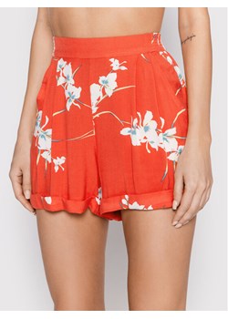 Volcom Szorty materiałowe Wanna Have Sun B0912202 Czerwony Regular Fit ze sklepu MODIVO w kategorii Szorty - zdjęcie 183948492