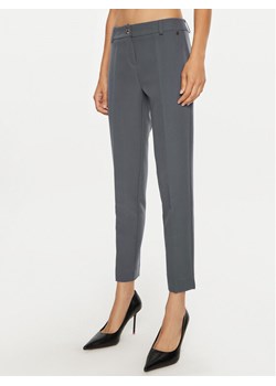 Maryley Spodnie materiałowe 24IB52Z/M19/43ST Szary Regular Fit ze sklepu MODIVO w kategorii Spodnie damskie - zdjęcie 183948543
