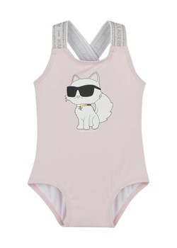 Karl Lagerfeld Kids Strój kąpielowy Z30512 S Różowy ze sklepu MODIVO w kategorii Stroje kąpielowe - zdjęcie 183948552