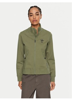 Aeronautica Militare Bluza 242FE1925DF559 Zielony Regular Fit ze sklepu MODIVO w kategorii Bluzy damskie - zdjęcie 183948584