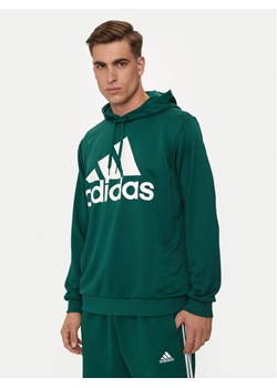 adidas Dres IP3115 Zielony Regular Fit ze sklepu MODIVO w kategorii Dresy męskie - zdjęcie 183948591