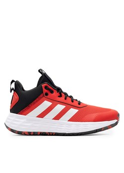 adidas Sneakersy OWNTHEGAME 2.0 GW5487 Czerwony ze sklepu MODIVO w kategorii Buty sportowe męskie - zdjęcie 183948620