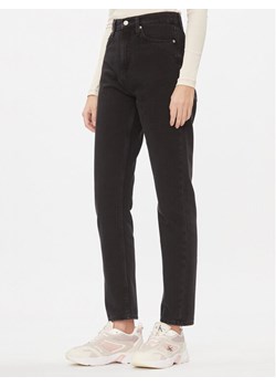 Calvin Klein Jeans Jeansy Authentic J20J222118 Czarny Straight Fit ze sklepu MODIVO w kategorii Jeansy damskie - zdjęcie 183948642