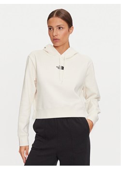 The North Face Bluza Essential NF0A89EX Écru Regular Fit - id: 0000304156052 - marki The North Face - 183948672 The North Face Bluza Essential NF0A89EX Écru Regular Fit ze sklepu MODIVO w kategorii Bluzy damskie - zdjęcie 183948672
