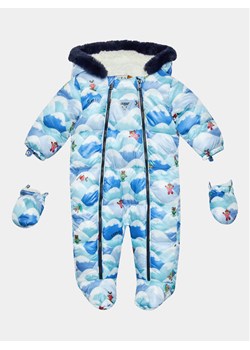 Guess Kombinezon zimowy P3BG05 WEGY0 Niebieski Regular Fit ze sklepu MODIVO w kategorii Kombinezony i kurtki - zdjęcie 183948693
