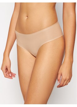 Chantelle Figi brazylijskie Soft Stretch C10630 Beżowy ze sklepu MODIVO w kategorii Majtki damskie - zdjęcie 183948701