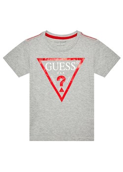 Guess T-Shirt N73I55 K8HM0 Szary Regular Fit ze sklepu MODIVO w kategorii T-shirty chłopięce - zdjęcie 183948962
