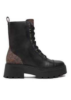 MICHAEL Michael Kors Trapery Blake Bootie 40T4BKFE9L Czarny ze sklepu MODIVO w kategorii Workery damskie - zdjęcie 183949001
