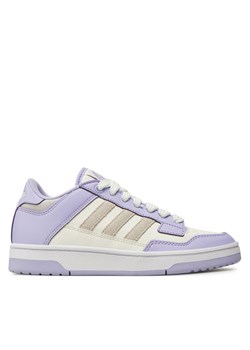 adidas Sneakersy Rapid Court Low JP5250 Fioletowy ze sklepu MODIVO w kategorii Buty sportowe damskie - zdjęcie 183949012