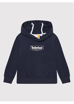 Timberland Bluza T25T09 D Granatowy Regular Fit ze sklepu MODIVO w kategorii Bluzy chłopięce - zdjęcie 183949013