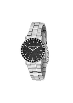 KARL LAGERFELD Zegarek R0553100505 Srebrny ze sklepu MODIVO w kategorii Zegarki - zdjęcie 183949020