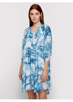Boss Sukienka letnia Difloru 50454550 Niebieski Oversize ze sklepu MODIVO w kategorii Sukienki - zdjęcie 183949131