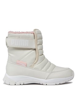 Puma Śniegowce Nieve Boot Wtr Ac Ps 380745 08 Beżowy ze sklepu MODIVO w kategorii Buty zimowe dziecięce - zdjęcie 183949151