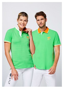 Polo Sylt Koszulka polo w kolorze zielonym ze sklepu Limango Polska w kategorii Bluzki damskie - zdjęcie 183968452