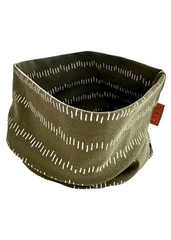 LiVi Szal-koło &quot;Stripes khaki&quot; w kolorze khaki - 50 x 24 cm ze sklepu Limango Polska w kategorii Szaliki dziecięce - zdjęcie 183968472