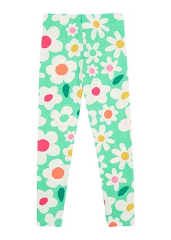 Frugi Legginsy &quot;Leona&quot; w kolorze miętowo-białym ze sklepu Limango Polska w kategorii Spodnie dziewczęce - zdjęcie 183968752