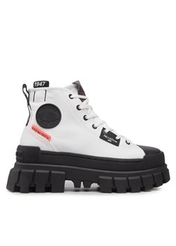 Trapery Palladium Revolt Hi Tx 97242-116-M Biały ze sklepu eobuwie.pl w kategorii Workery damskie - zdjęcie 183969333