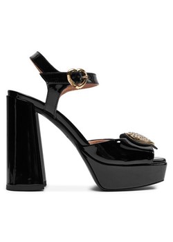 Sandały LOVE MOSCHINO JA1608CG0IIH0000 Czarny ze sklepu eobuwie.pl w kategorii Sandały damskie - zdjęcie 183969370