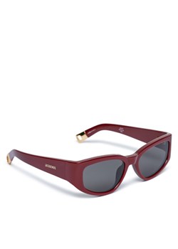 Okulary przeciwsłoneczne JACQUEMUS JAC5C3SUN Bordowy ze sklepu eobuwie.pl w kategorii Okulary przeciwsłoneczne damskie - zdjęcie 183969400