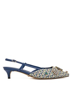 Sandały Guess FLPJSN FAB03 Niebieski ze sklepu eobuwie.pl w kategorii Sandały damskie - zdjęcie 183969452