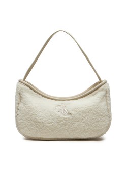 Torebka Calvin Klein Jeans Teddy IU0IU00634 Écru ze sklepu eobuwie.pl w kategorii Torebki damskie - zdjęcie 183969533