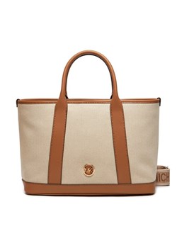 Torebka MICHAEL Michael Kors 30S4G99S8O Beżowy ze sklepu eobuwie.pl w kategorii Torby Shopper bag - zdjęcie 183969550