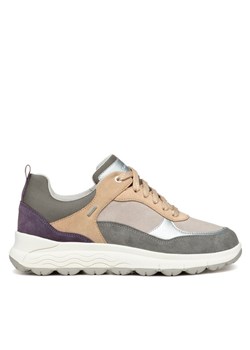 Sneakersy Geox D Spherica 4X4 B Abx D3626D 00022 C9F8H Szary ze sklepu eobuwie.pl w kategorii Buty sportowe damskie - zdjęcie 183969574